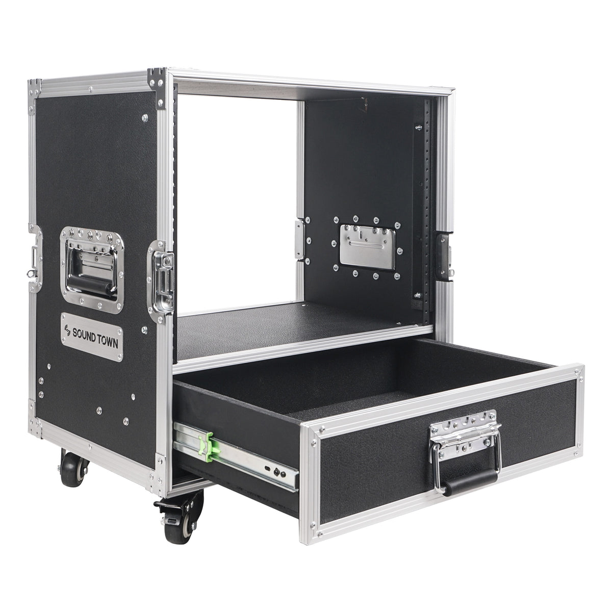 STRC-8U2DR | 8U Rack Case with 2U Drawer for 19