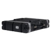 Sound Town STRC-A2U-R Lightweight and Compact 2U (2 Space) PA DJ ABS Rack/Road Case, 19” Depth and Heavy-Duty Latches, Refurbished - Main