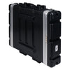 Sound Town STRC-A2U-R Lightweight and Compact 2U (2 Space) PA DJ ABS Rack/Road Case, 19” Depth and Heavy-Duty Latches 4, Refurbished