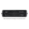 Sound Town STRC-A2U-R Lightweight and Compact 2U (2 Space) PA DJ ABS Rack/Road Case, 19” Depth and Heavy-Duty Latches - Mesh compartment for tool storage on one side of the cover lid., Refurbished