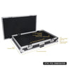 Sound Town STRC-PD2-R Guitar Pedalboard ATA Plywood Road Case, 32.7” x 19”, Internal / External Size and Dimensions, Refurbished