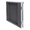 Sound Town STRC-SP8UW 8U (8 Space) PA/DJ Shock Mount Rack/Road ATA Case with 17” Rackable Depth and Casters - Lid
