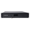 Sound Town STRD-2D-R 19-inch 2U Locking Rack Mount Sliding Drawer, with Protection Foam, Refurbished - Lockable
