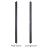 Sound Town STRK-DS21U Vented Server Rack Doors, for STRK-M21U Steel Rack - Hinge & Locking Columns