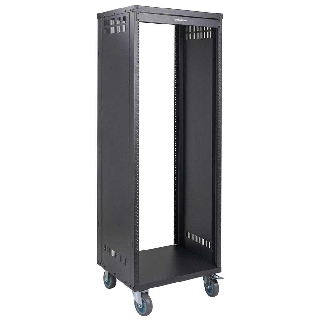 30ru Core Rack STRK-M30U | 30U Universal Vented Steel Equipment Rack, A/V, Server ...