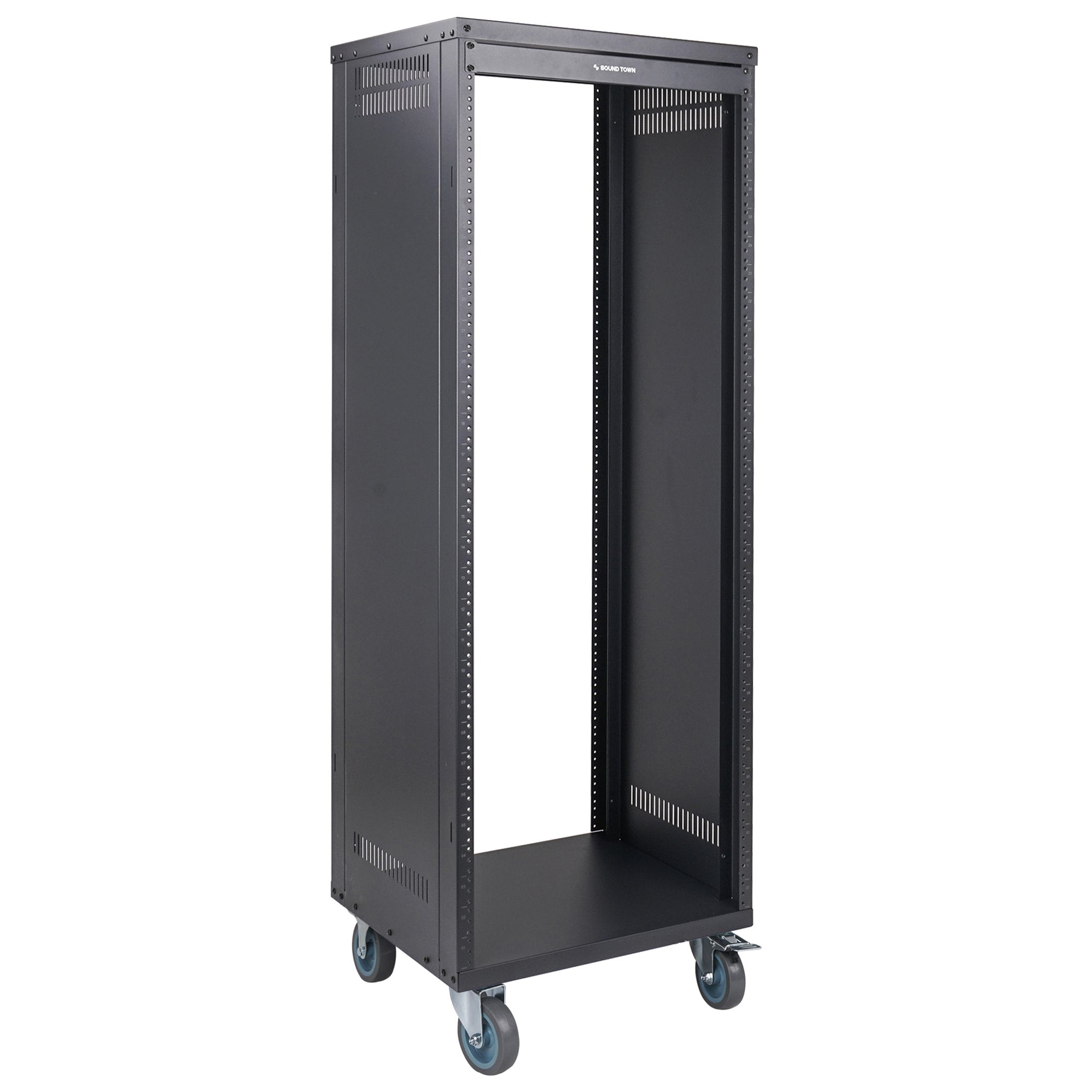 STRK-M30U | 30U Universal Vented Steel Equipment Rack, A/V, Server ...