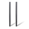 Sound Town STSD-ADM20B-PAIR-R 2-pack Subwoofer/Speaker Extender Poles with M20 Threaded Lower End and 35mm Adapter, Black, Refurbished - Mounting