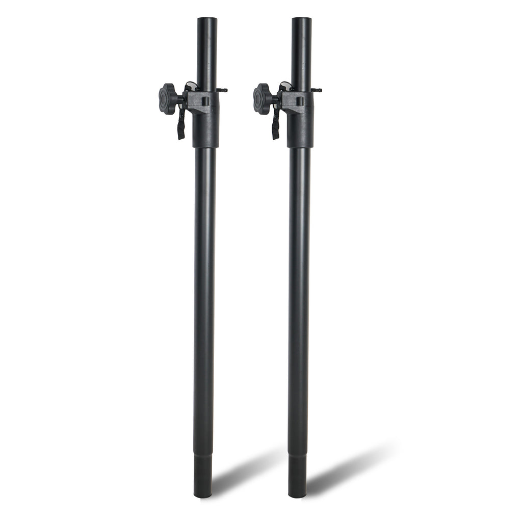 Sound Town STSDA-50B Pair of Subwoofer Speaker Poles with Adjustable Height and Safety Pins