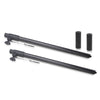Sound Town STSDA-ADM54B-PAIR-R 2-pack Subwoofer/Speaker Poles with Adjustable Height, M20 Threaded Lower End & 35mm Adapter, Black, Refurbished - Mounting