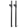 Sound Town STSDA-M54B 2-pack subwoofer mounting poles with M20 threaded mounting inserts - Pair View
