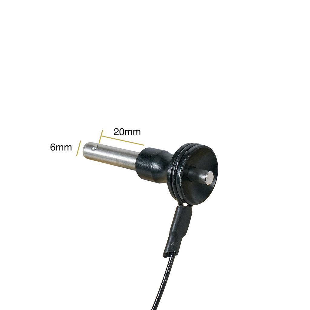 Sound Town STSP-620 Replacement Safety Pin for ZETHUS-205V2 - dimensions
