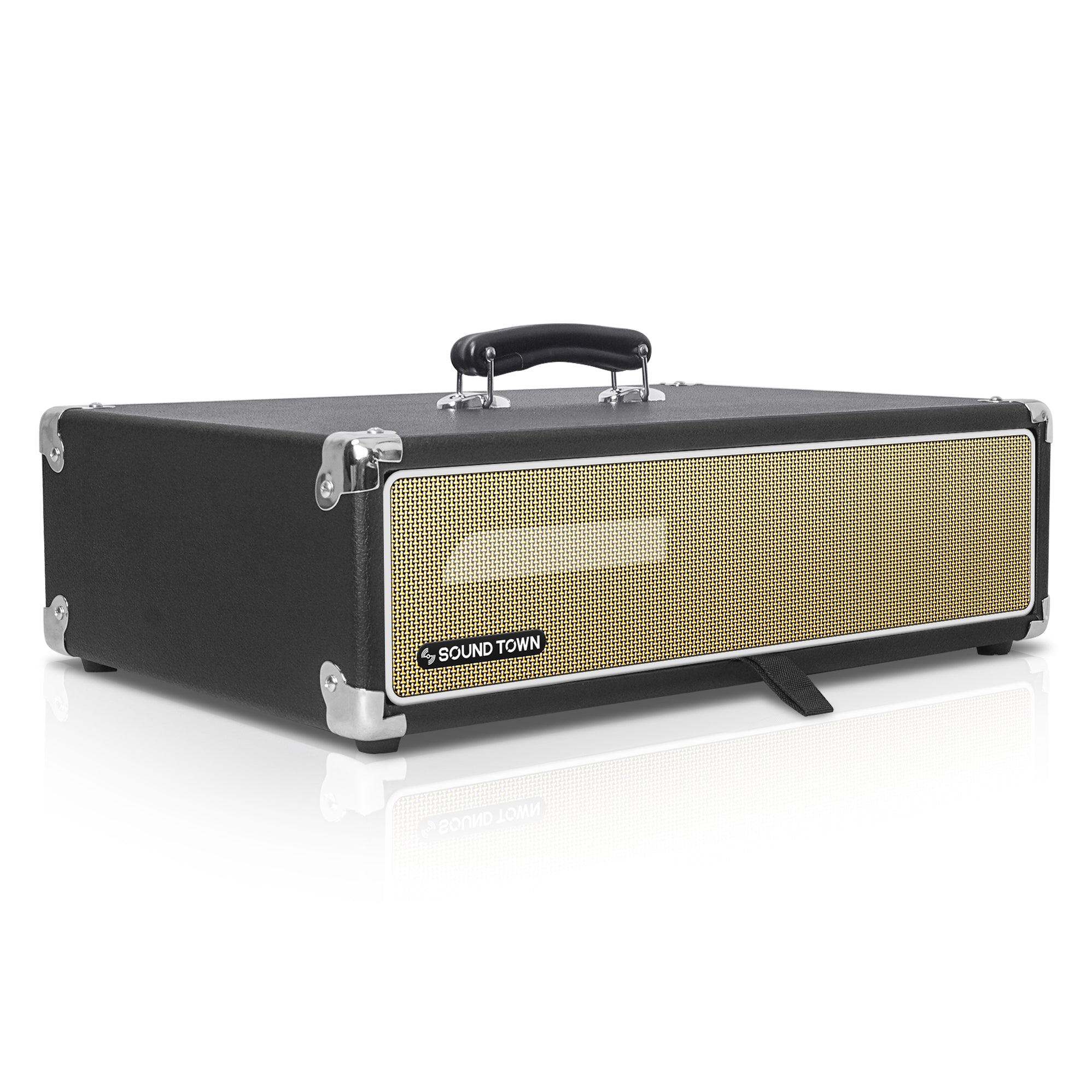 STVRC-2BK | Vintage 2U Amp Rack Case, 12.5