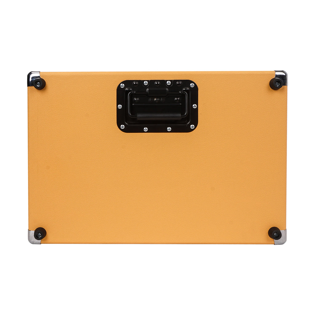 Sound Town STVRC-3OR Vintage 3U Amp Rack Case, 12.5" Depth with Rubber Feet, Dust Cover, Kickstand, Orange - Bottom Panel