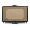 Sound Town STVRC-6BK Vintage 6U Amp Rack Case, 12.5" Depth with Rubber Feet, Dust Cover, Kickstand, Black - Retro Design
