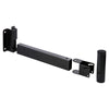 Sound Town STWSD-50T-PAIR 2-Pack Adjustable Wall Mount Speaker Brackets with 180-degree Swivel, 30-degree Angle Adjustment - individual parts look, how to install