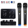 Sound Town SWM15-PROS Wireless Microphone Karaoke Mixer System w/ HDMI ARC, Optical, AUX, Bluetooth, Selectable Frequencies - Supports Smart TV, Sound Bar, Media Box, Receiver - USA FCC Certified, Canada IC Certified, Europe CE Ceritified