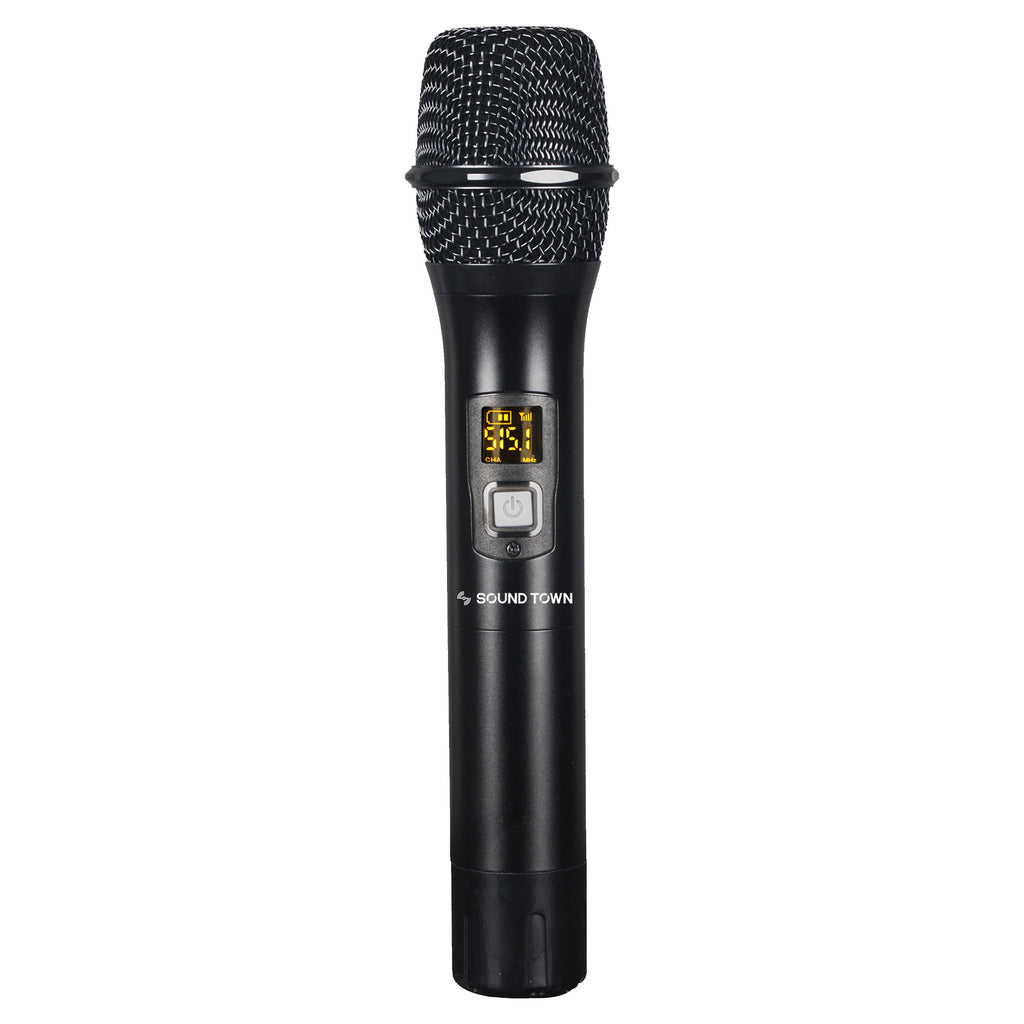 Sound Town Handheld Microphone for SWM20-U2 Series Wireless Microphone Systems (SWM20-HH.2), for SWM20-U2HHV2 replacement mics