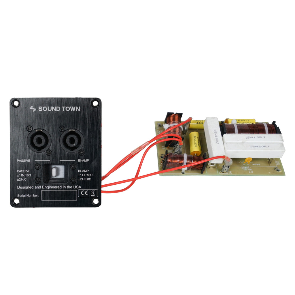 Bi amp passive shop crossover
