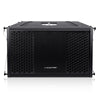 Sound Town ZETHUS-110S ZETHUS Series 10” 700W Passive Line Array Subwoofer, Black - Front Panel