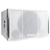 Sound Town ZETHUS-115SW208W ZETHUS Series 15” 1200W Passive Line Array Subwoofer, White for Live Sound, Stage, Clubs, Churches and Schools - Right Panel