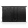 Sound Town ZETHUS-118S ZETHUS Series 18" 1600W Passive Line Array Subwoofer, Black for Bars, Clubs, Restaurants, Churches, Schools - Front Panel