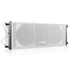 Sound Town ZETHUS-208WV2X4 ZETHUS Series Line Array Speaker System with Four Compact 2 X 8-inch Line Array Speakers, White - Loudspeaker Right Panel