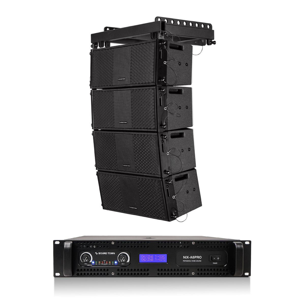 ZETHUS-208X4A6 | (4) Passive Dual 8