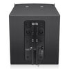 Sound Town ZETHUS-M115SM3X2 ZETHUS Series 2-Pack Compact Passive Line Array PA Speakers, Black, for Live Sound, Stage Performance, Clubs, Churches and Schools - Back Panel