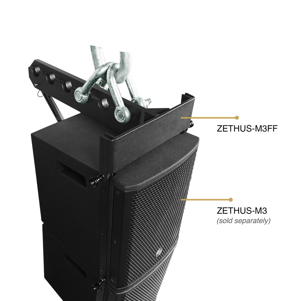 Sound Town ZETHUS-M3FF ZETHUS Series Flying Frame for ZETHUS-M3 Line Array Speakers - Application, Connection Scenario