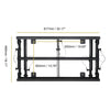 Sound Town ZETHUS-SF1 Speaker Stack Adapter for ZETHUS-218S Subwoofer and ZETHUS Line Array PA Speakers -  size and dimensions.