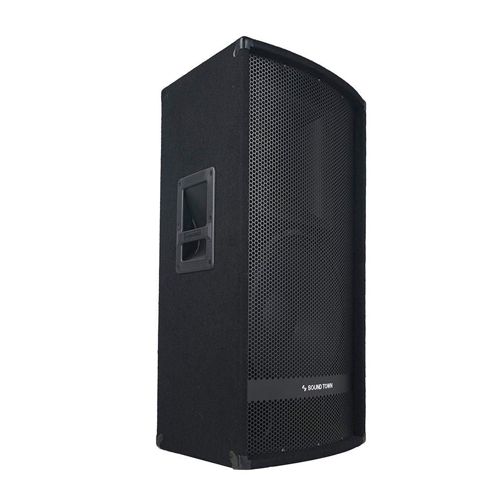 Sound Town METIS-1518SPW-NIXS1 METIS Series 15" 700W 2-Way Full-range Passive DJ PA Pro Audio Speaker with Compression Driver for Live Sound, Karaoke, Bar, Church - RIGHT Panel