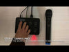 Sound Town SWM15-PRO Dual-Channel Wireless Microphone Karaoke Mixer System with HDMI ARC, Optical (Toslink), AUX, RCA, Bluetooth, works with, For, Supports Smart TV, Sound Bar, Media Box, Receiver, Streaming Device, Chromecast, ROKU Box, Firestick, Home Theatre, Home Theater, Youtube App - 2 Handheld Microphones with Selectable Frequencies, 16-Channel,  Connection Instruction Video, How to connect to a smart TV, soundbar, or receiver.
